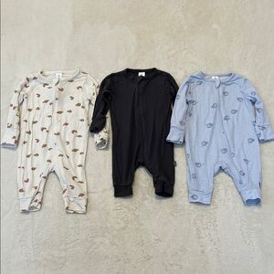 Modern Moments | Zip-up Footless Sleepers